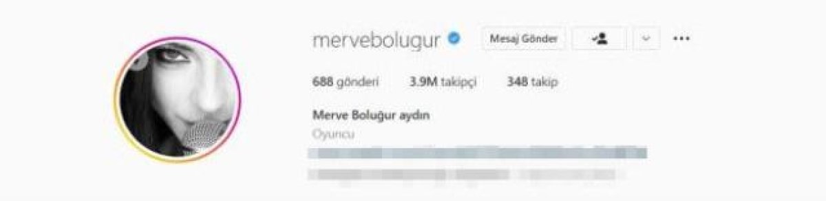 Merve Boluğur, her şeyi sildi #2