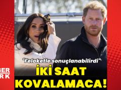 Prens Harry ve Markle “paparazzilerle “kovalamaca” yaşadı