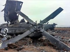 Rus helikopteri Kırım’da düştü: 2 asker öldü