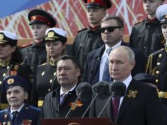 Rusya’da Zafer Günü kutlamalarında gövde gösterisi