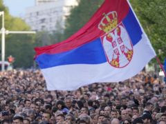 Sırbistan’da ‘şiddete hayır’ gösterisi