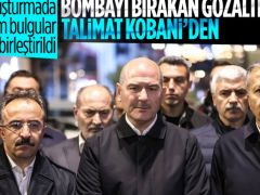 Süleyman Soylu: Bombayı bırakan kişi gözaltına alındı