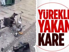 Taksim’de patlama sonrası yürek yakan kare