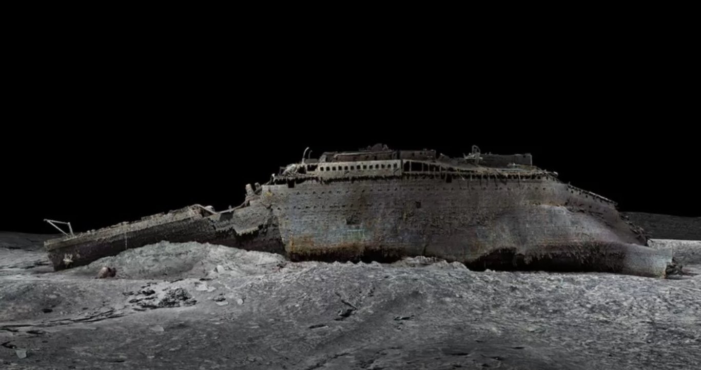 Titanik enkazının görülmemiş görüntüleri çıktı! İlk kez 3 boyutlu canlandırıldı!