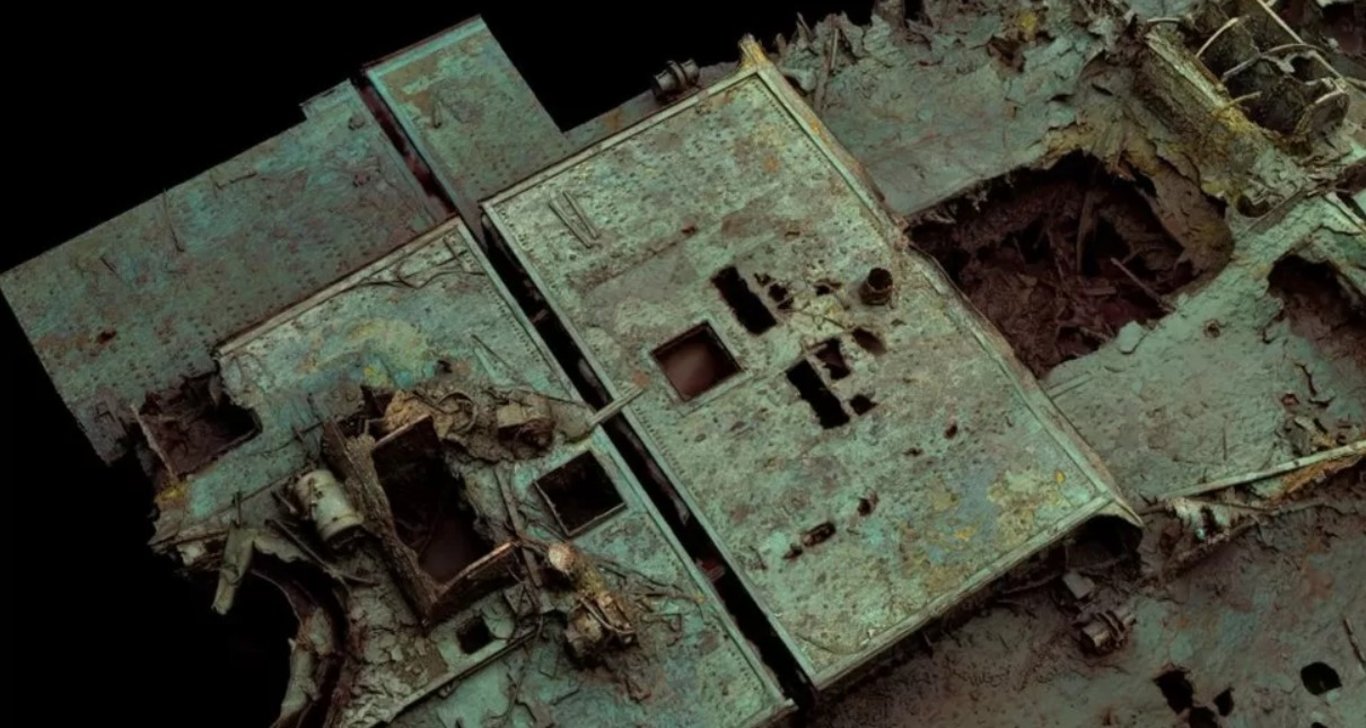 Titanik enkazının görülmemiş görüntüleri çıktı! İlk kez 3 boyutlu canlandırıldı!