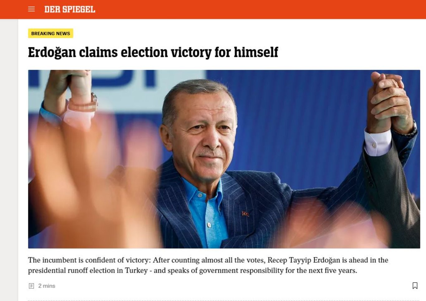 Türkiye seçimini yaptı: Cumhurbaşkanlığı seçimi dünya basınında böyle yankılandı