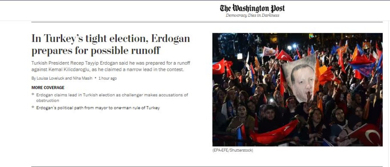 Türkiye seçimleri dış basında nasıl yankılandı?