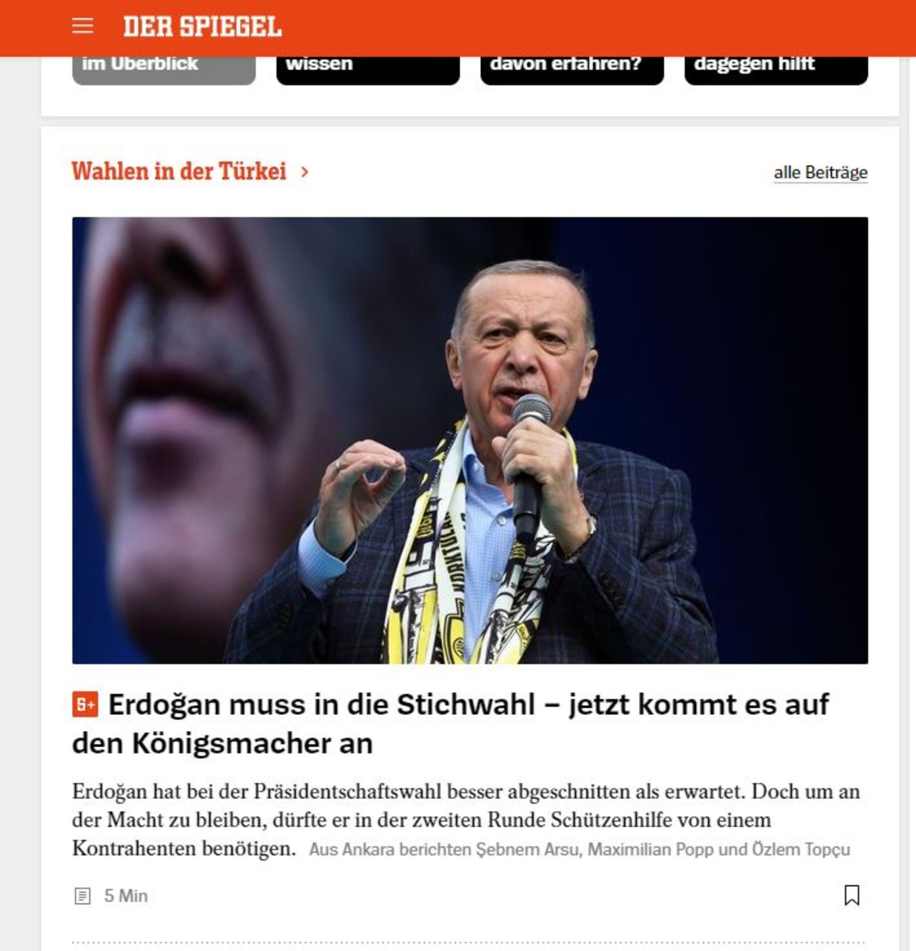 Türkiye seçimleri dış basında nasıl yankılandı?