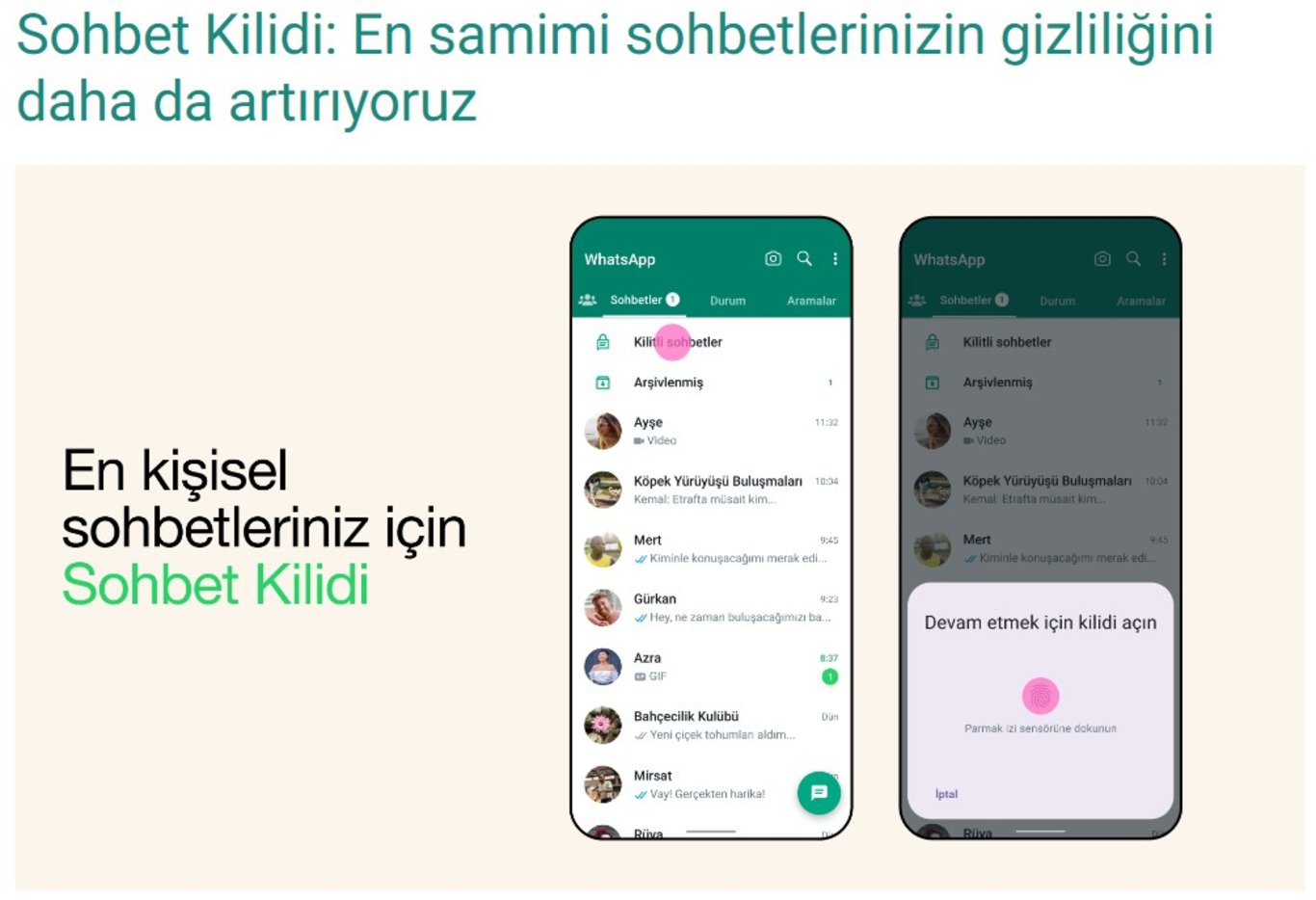 WhatsApp yeni özelliklerini duyurdu: İşte, sohbet kilidi, kaydedilen mesajlar ve daha fazlası...