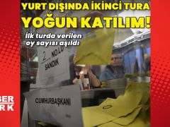 Yurt dışında ikinci tura yoğun katılım