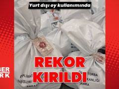 Yurt dışında seçime katılım oranı rekor kırdı