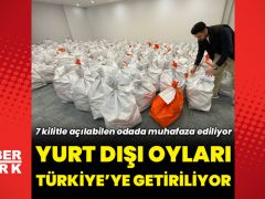 Yurt dışındaki oylar Türkiye’ye getiriliyor