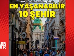 2023’ün en yaşanabilir 10 şehri belli oldu