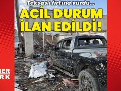 Acil durum ilan edildi: Teksas’ı fırtına vurdu!