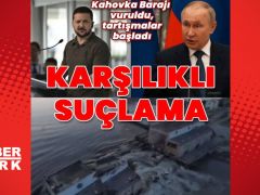 Baraj vuruldu, Rusya ve Ukrayna birbirini suçladı