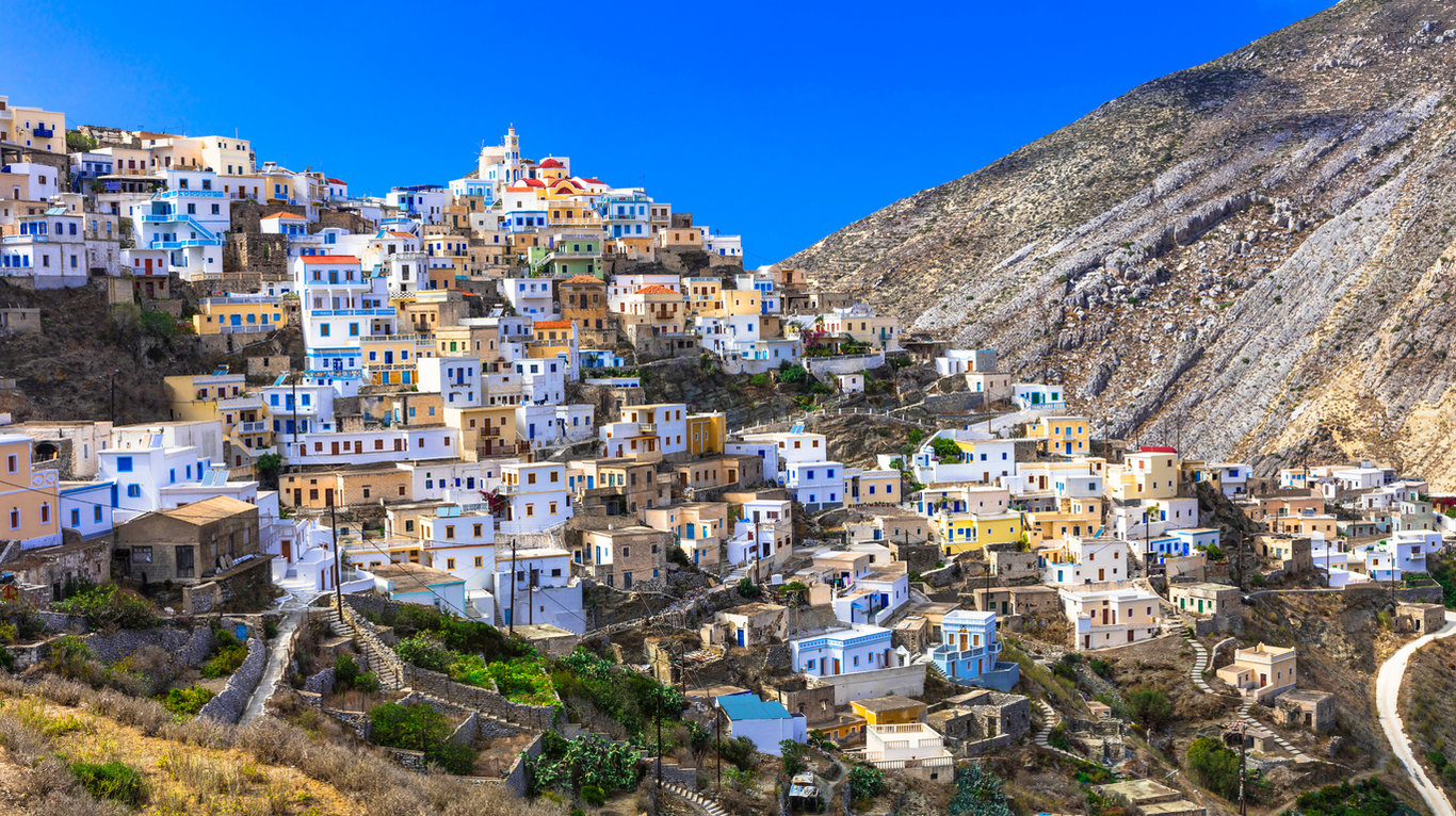 Anaerkil bir sistem ile yönetilen Yunanistan'ın köyü Olympus