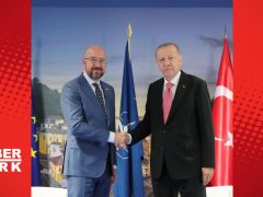 Cumhurbaşkanı Erdoğan AB Konseyi Başkanı ile görüştü