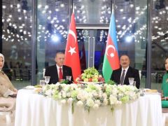 Cumhurbaşkanı Erdoğan Azerbaycan’a geldi