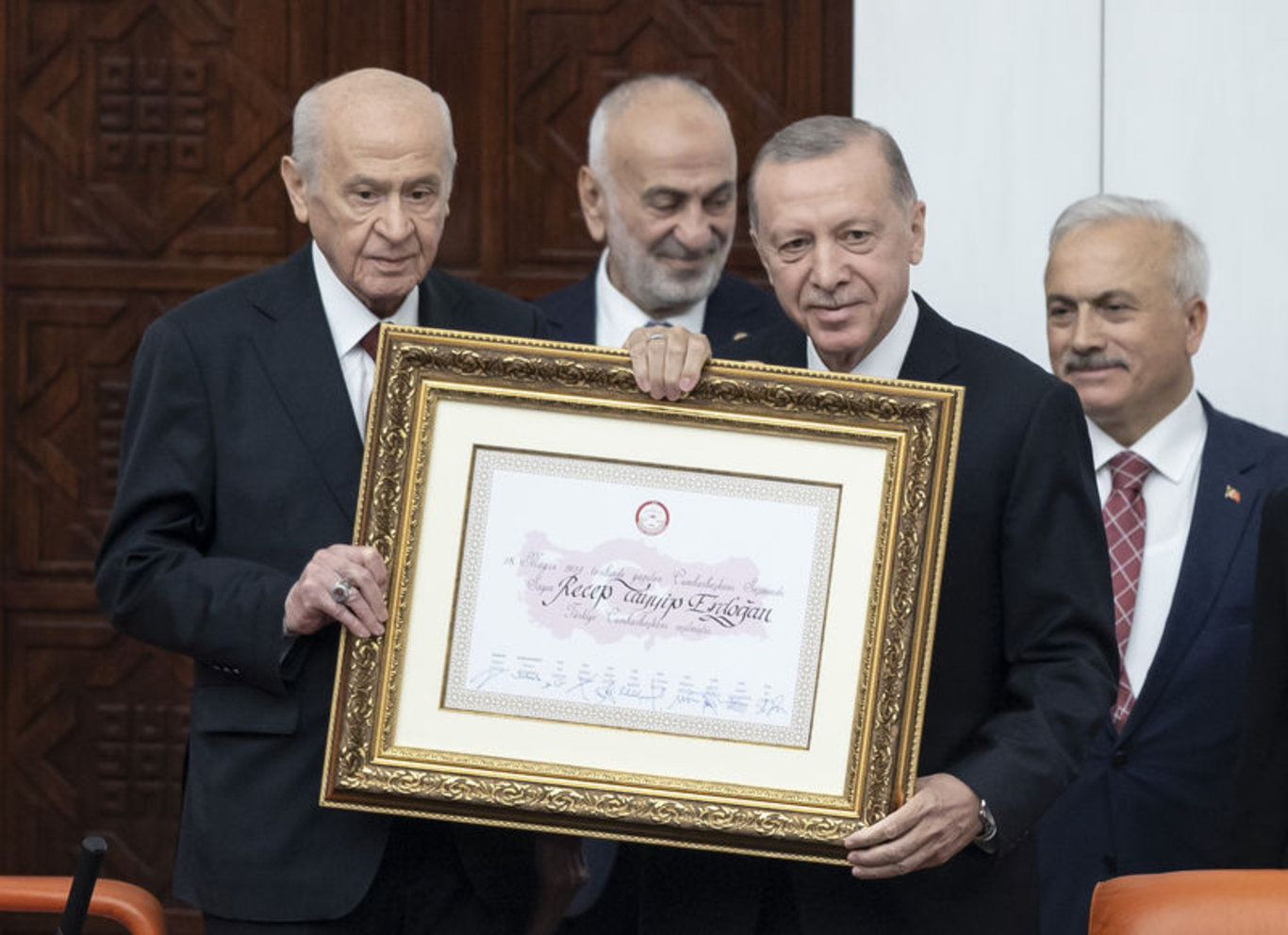 Cumhurbaşkanı Erdoğan'ın TBMM'deki yemin töreni dünya basınında geniş yer buldu