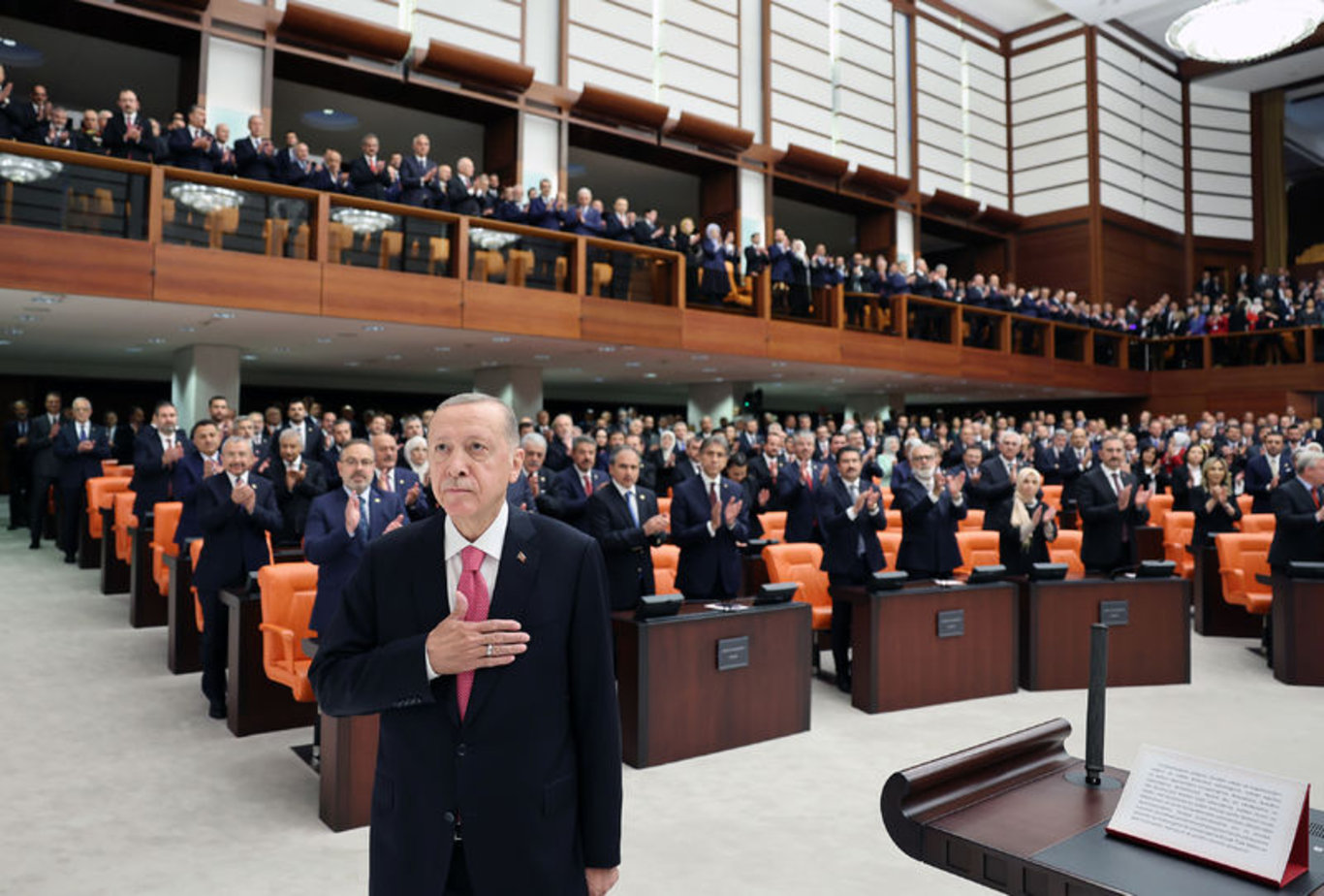 Cumhurbaşkanı Erdoğan'ın TBMM'deki yemin töreni dünya basınında geniş yer buldu