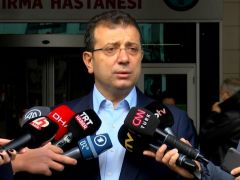 Ekrem İmamoğlu, hastanedeki yaralıları ziyaret etti