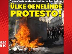 Fransa’da ülke genelinde protesto: Binlerce kişi katıldı!