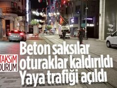 İstiklal Caddesi’ndeki banklar kaldırıldı