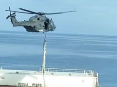 İtalyan kuvvetleri Türk gemisini kurtardı