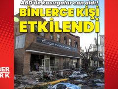 Kasırga binlerce kişiyi etkiledi!