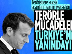 Macron’dan Türkiye’ye: Terörle mücadelede yanınızdayız