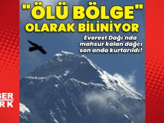 “Ölü bölge” olarak biliniyor: Mahsur kalan dağcı son anda kurtarıldı!