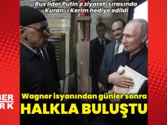 Putin, Wagner isyanından günler sonra halkla buluştu