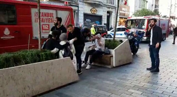 Taksim'deki patlamaya yakalanan İtalyan o anları anlattı