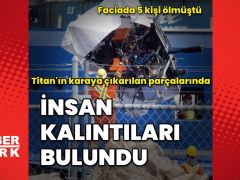 Titan’ın karaya çıkarılan parçalarında insan kalıntıları bulundu