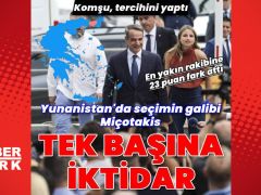 Yunanistan’da seçimlerin galibi Miçotakis