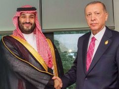 Cumhurbaşkanı Erdoğan, Suudi Arabistan Veliaht Prens Selman ile görüştü