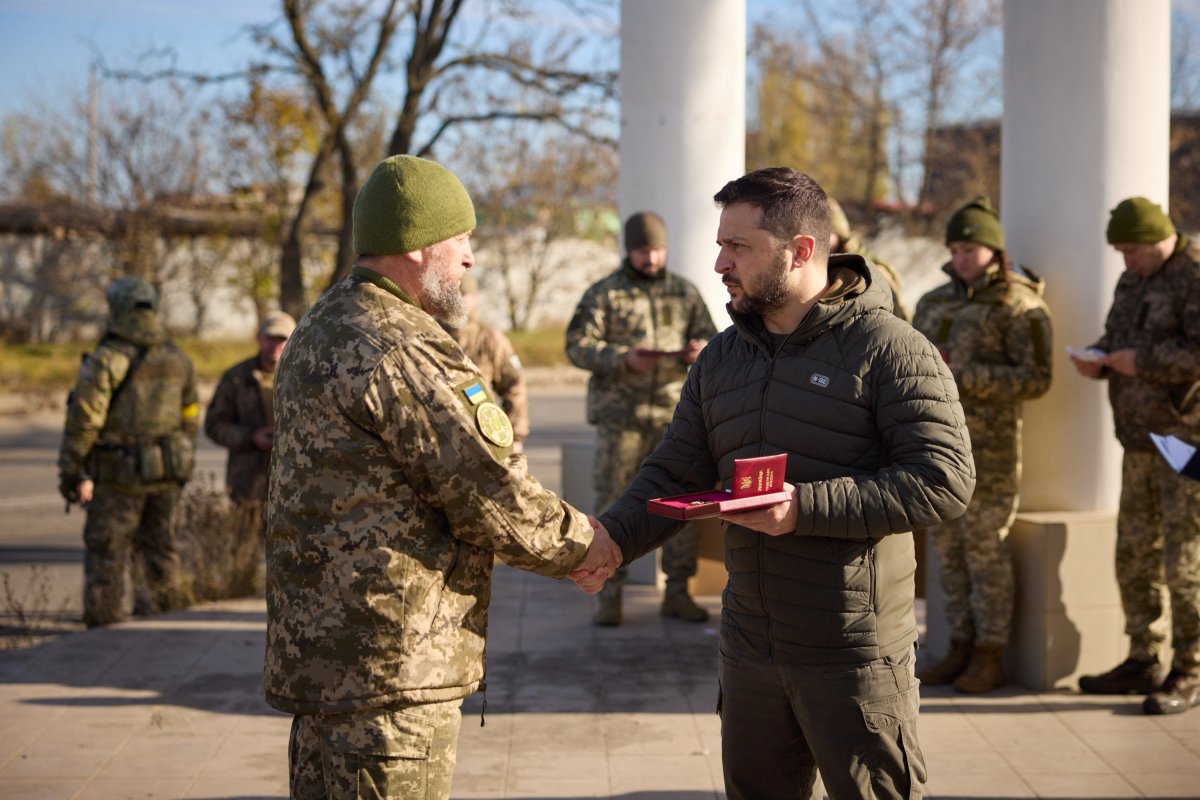 Vladimir Zelensky, Herson u ziyaret etti #3