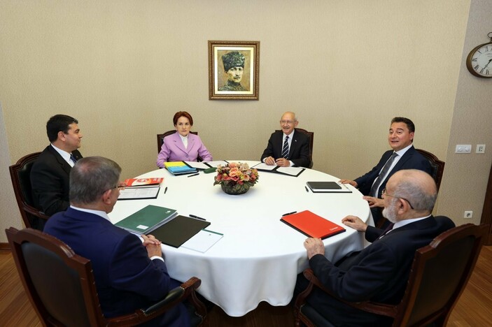 6'lı masa seçim sonrası için 16 madde üzerinde anlaştı
