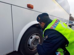 Bolu’da kış lastiği zorunluluğu erken başladı