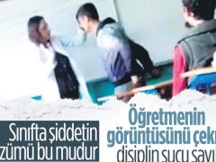 Okullarda izinsiz görüntü çekip paylaşanlara disiplin suçu