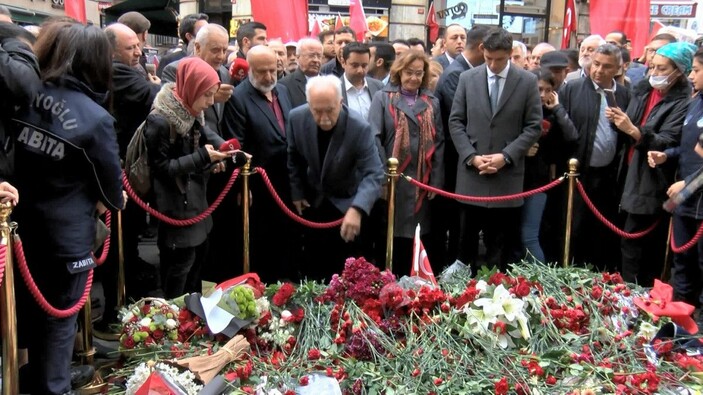 Terör saldırısının gerçekleştiği İstiklal Caddesi gün boyu ziyaret edildi -4