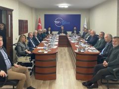 Türk Dünyası Parlamenterler Vakfı milletvekilleri ile görüştü