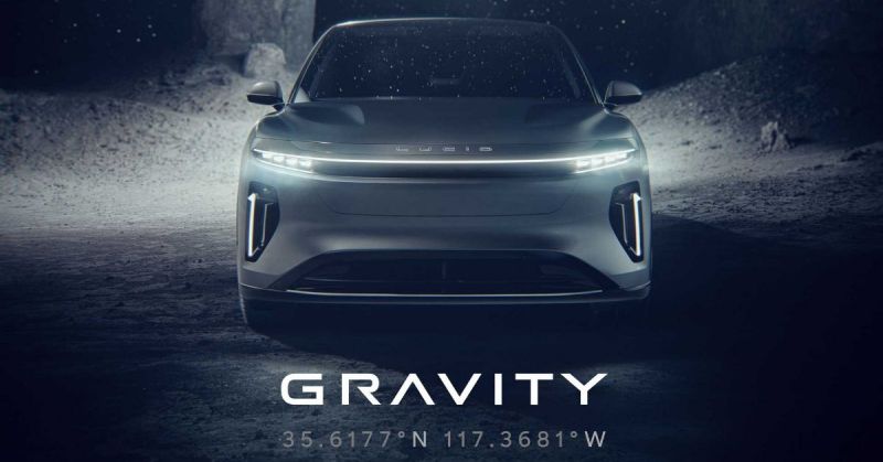 Lucid, ilk elektrikli SUV modeli Gravity’nin görsellerini yayınladı
