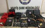 Samsun’da durdurulan minibüste 10 tabanca ele geçirildi: 2 gözaltı