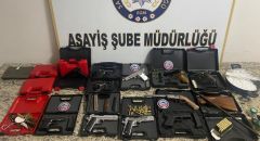 Samsun’da durdurulan minibüste 10 tabanca ele geçirildi: 2 gözaltı