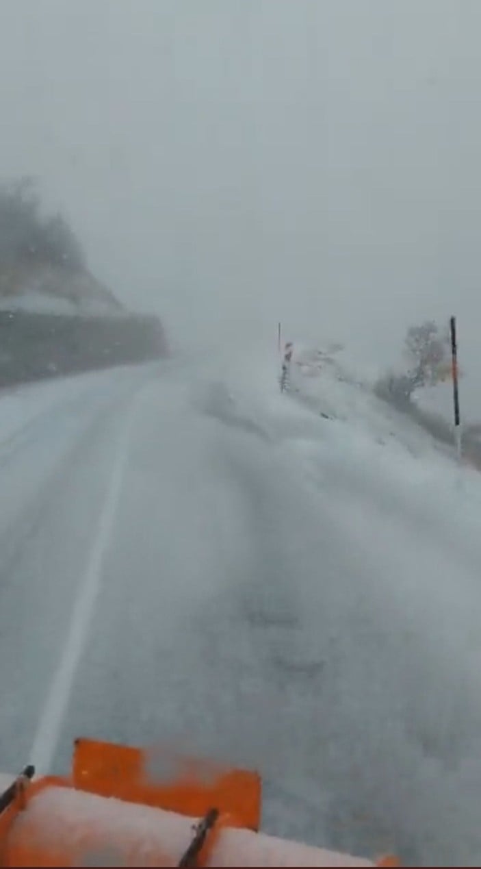 Tunceli'de kar yağışı başladı: Valilik uyarı yaptı -2