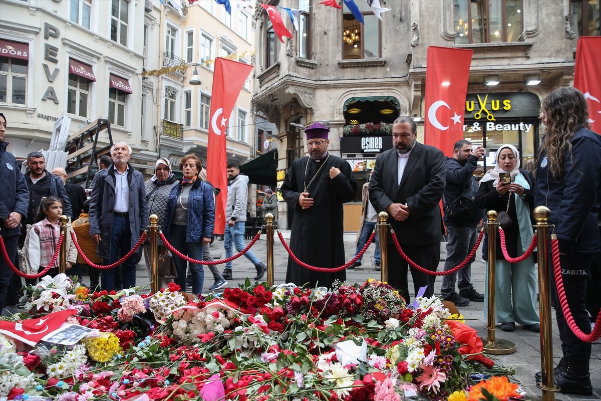 Türkiye Ermenileri Patriği, Taksim’de can verenleri andı #1