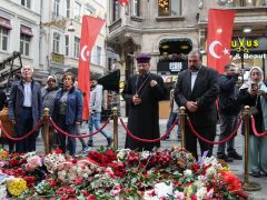 Türkiye Ermenileri Patriği, Taksim’de can verenleri andı