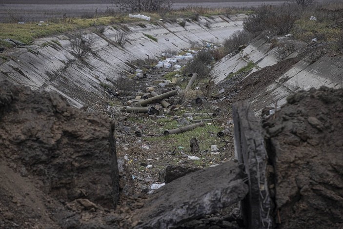Ukrayna ordusu Herson'da mayın temizleme çalışması başlattı