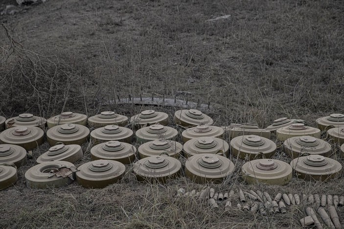 Ukrayna ordusu Herson'da mayın temizleme çalışması başlattı